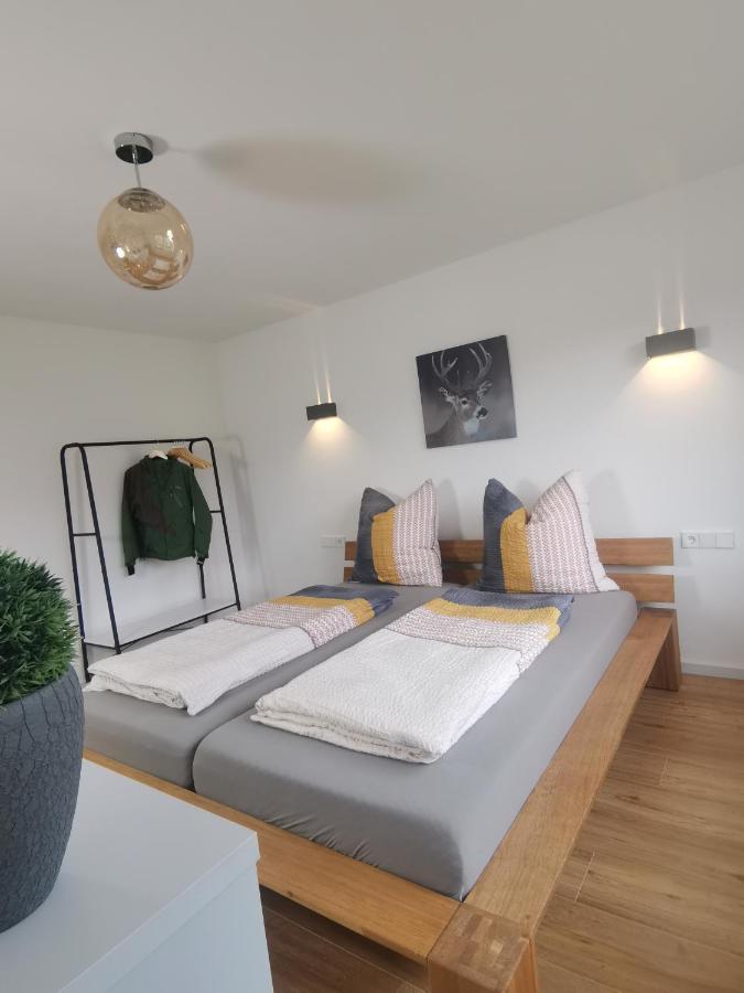 Moderne Ferienwohnung Gartenblick Amtzell Экстерьер фото